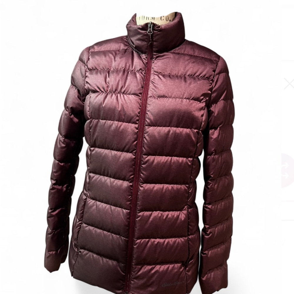 Eddie Bauer Maroon Puffer Jacket